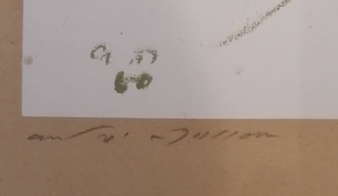 André Masson (1896–1987) – The Reader, original signed lithograph, Paris