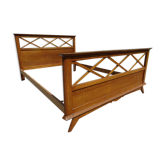 Double bed with 50s braces