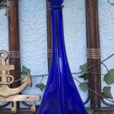 Blue carafe bottle
