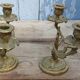 Bougeoirs en laiton
