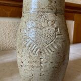 Pyrite stoneware pitcher La Hulotte Caylus