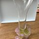 Vase Daum fleurs roses