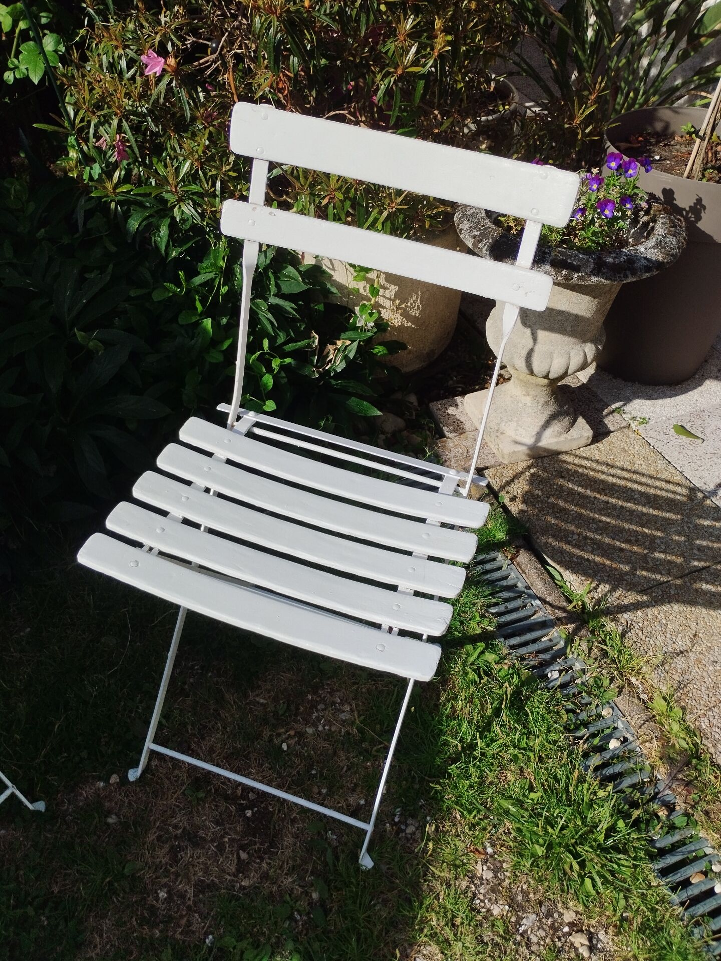 Salon de jardin ancien en fer