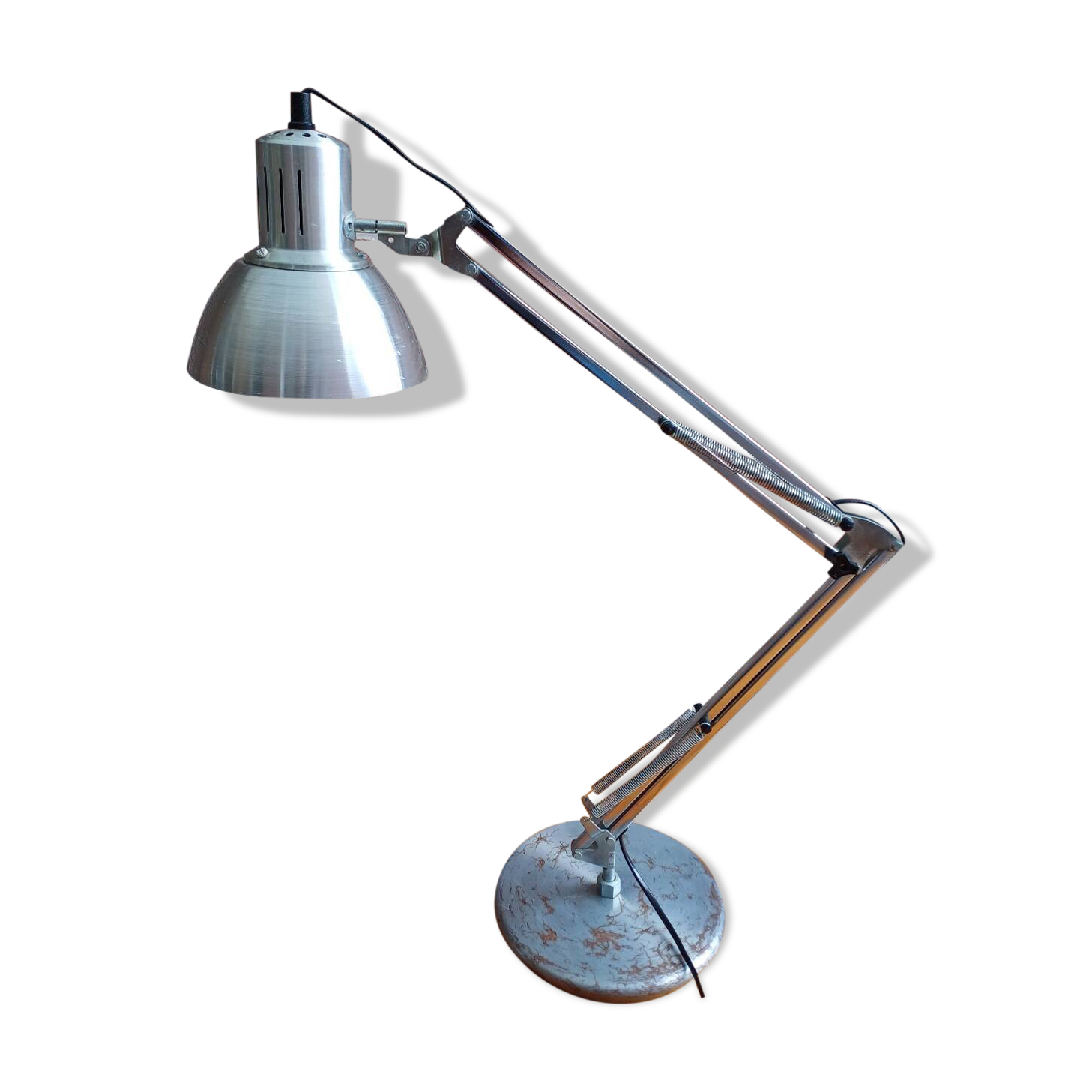 Aluminor lamp in chrome metal 80's