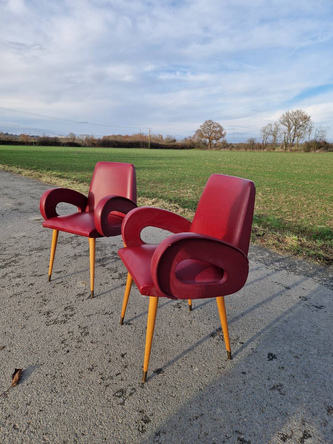 Set of 2 armchairs from the 1960s