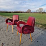 Set of 2 armchairs from the 1960s