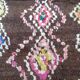 Tapis boucherouite 134x164cm