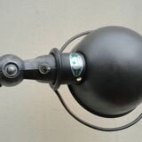 Vintage Jielde Industrial Graphite Lamp 4 arms by Jean Louis Domecq France 1960s