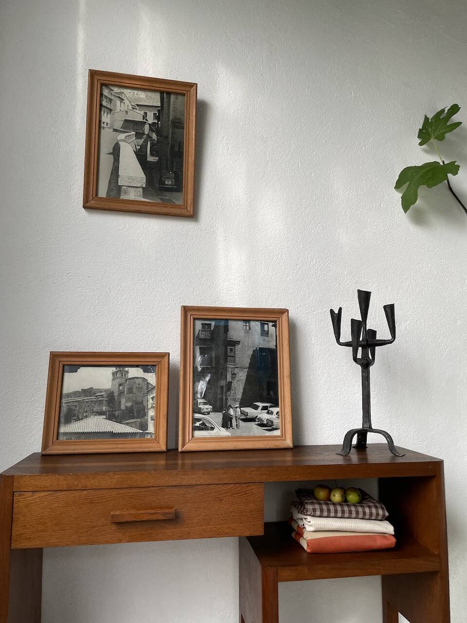 Set de trois photos noir et blanc 1950