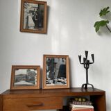 Set of three black and white photos 1950