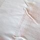 Vintage powder pink tablecloth and its 6 towels in mestizo 140 x 120