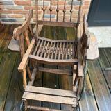 Old children's cart stroller