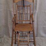 Vintage wooden baby chair