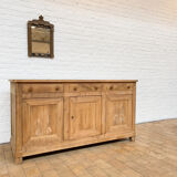 Old oak and elm sideboard 1900