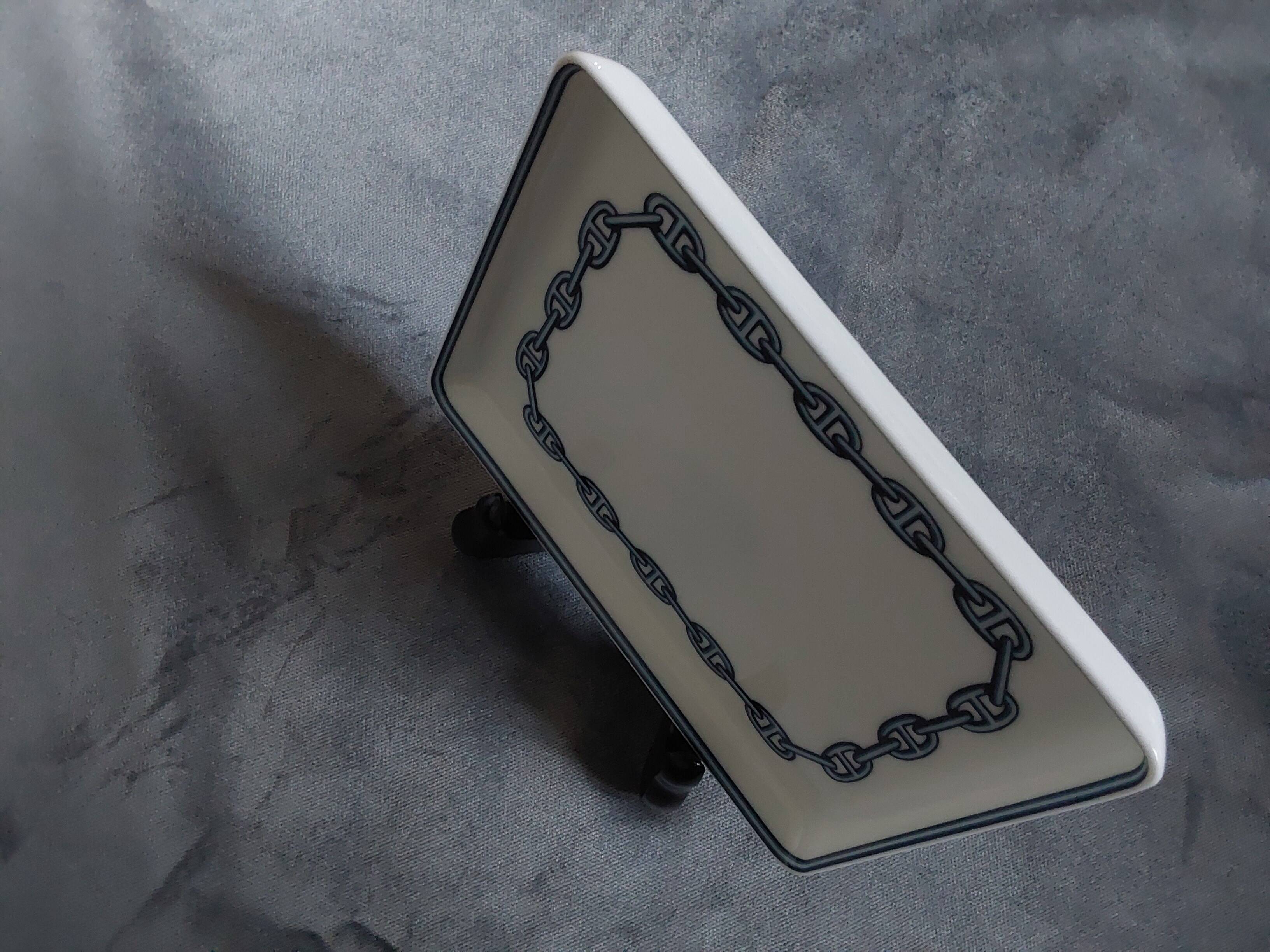 Tray and saucer Hermès
