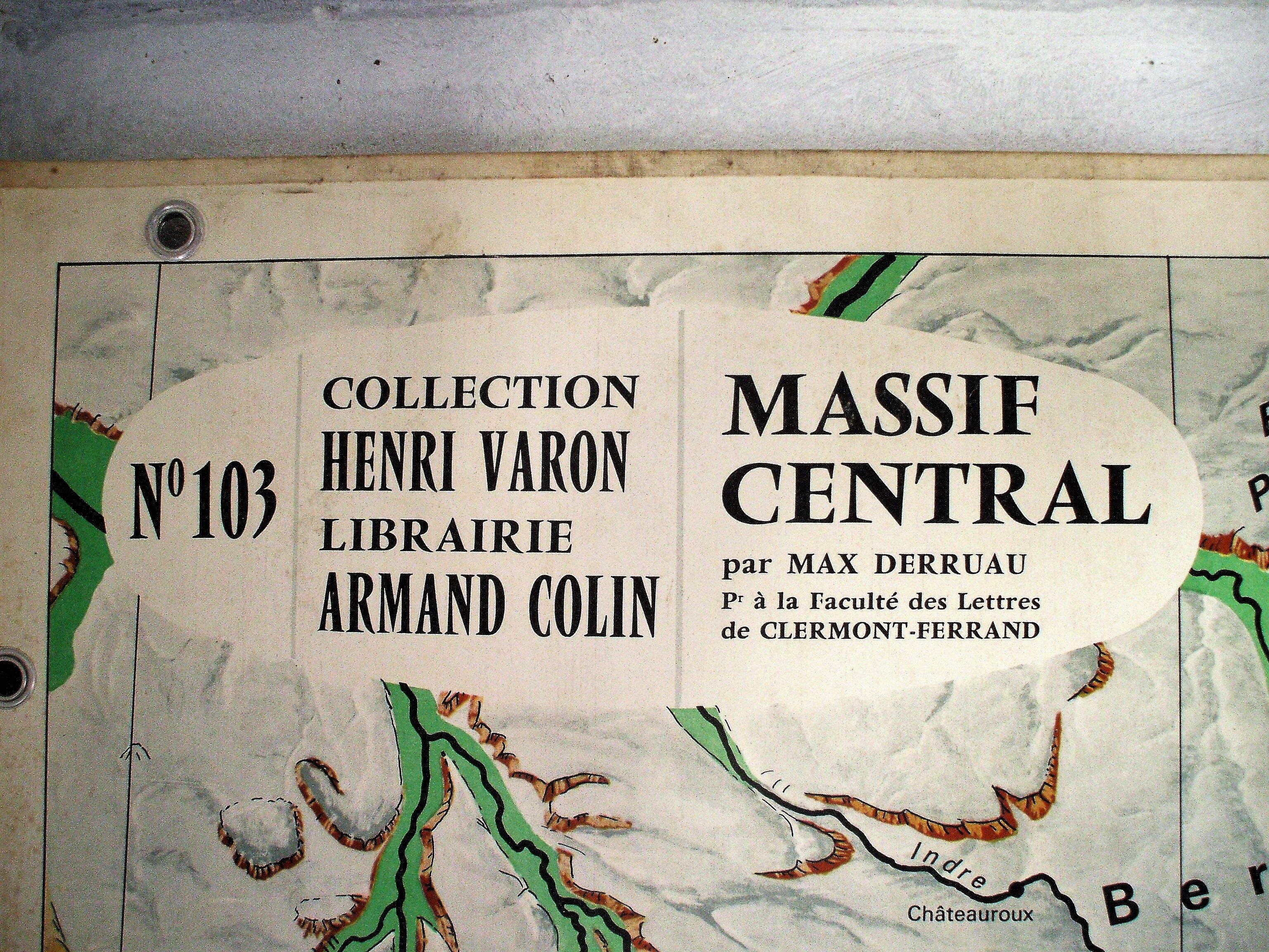 School poster 103 Massif Central