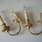 Old pair of wall lamps