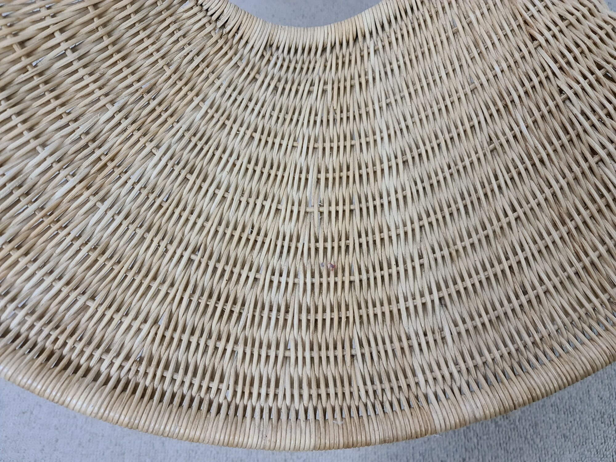 Zest wicker chair by François Liguori for the pescatore studio