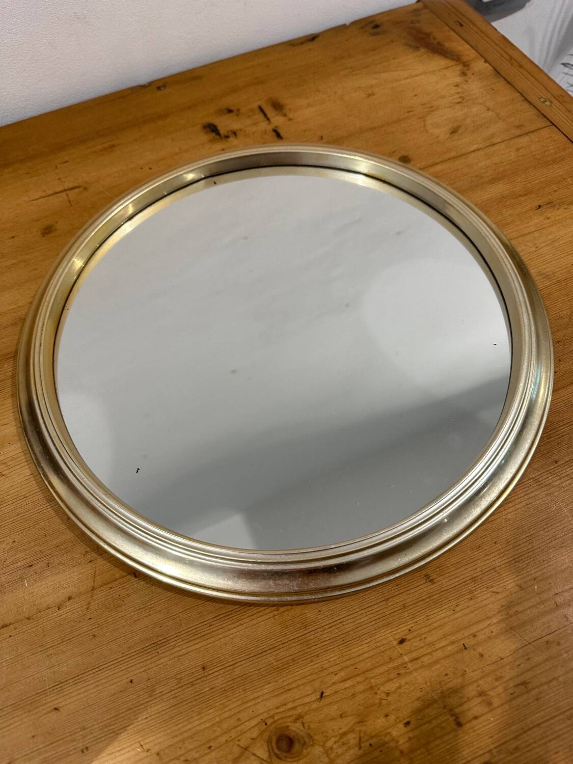Vintage tray mirror