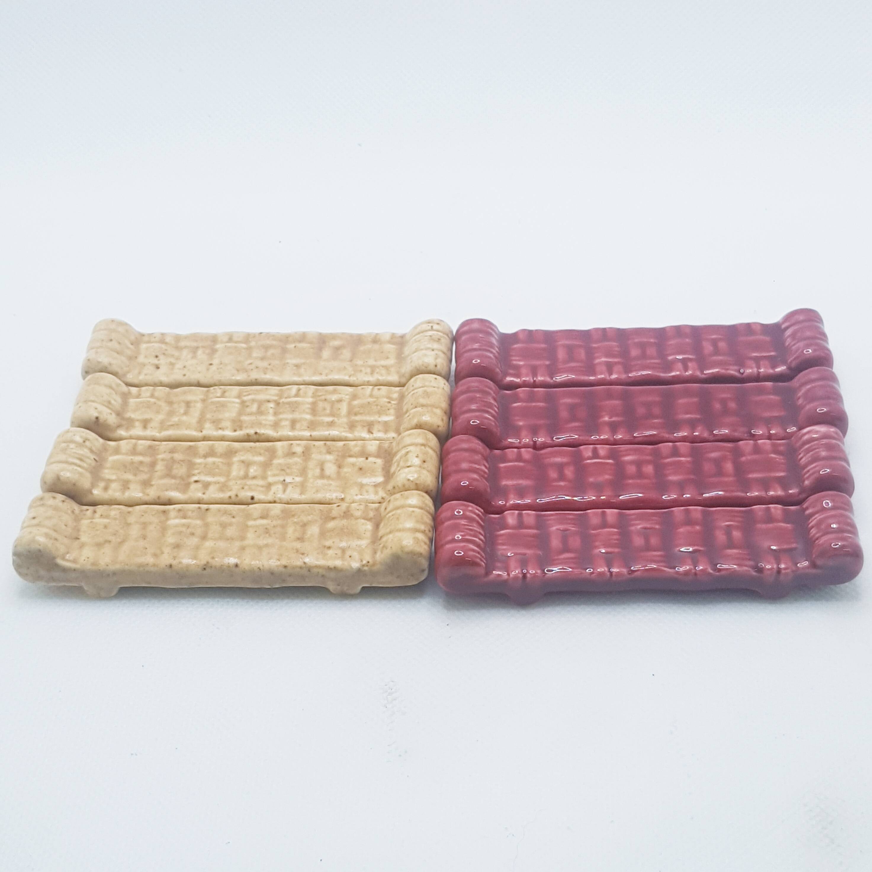 8 ceramic cutlery holders