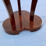Art deco in thuya magnifying glass side table