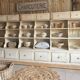 Exceptional old grocery store furniture - dresser