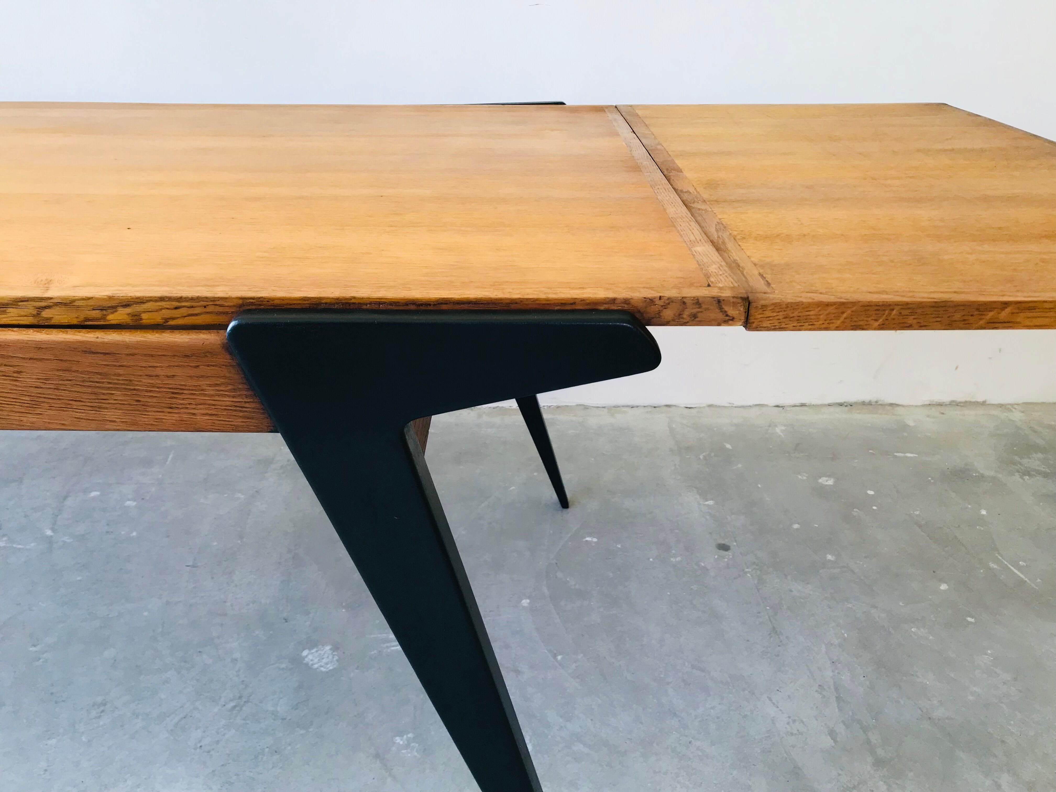 Extendable dining room table, circa 1950