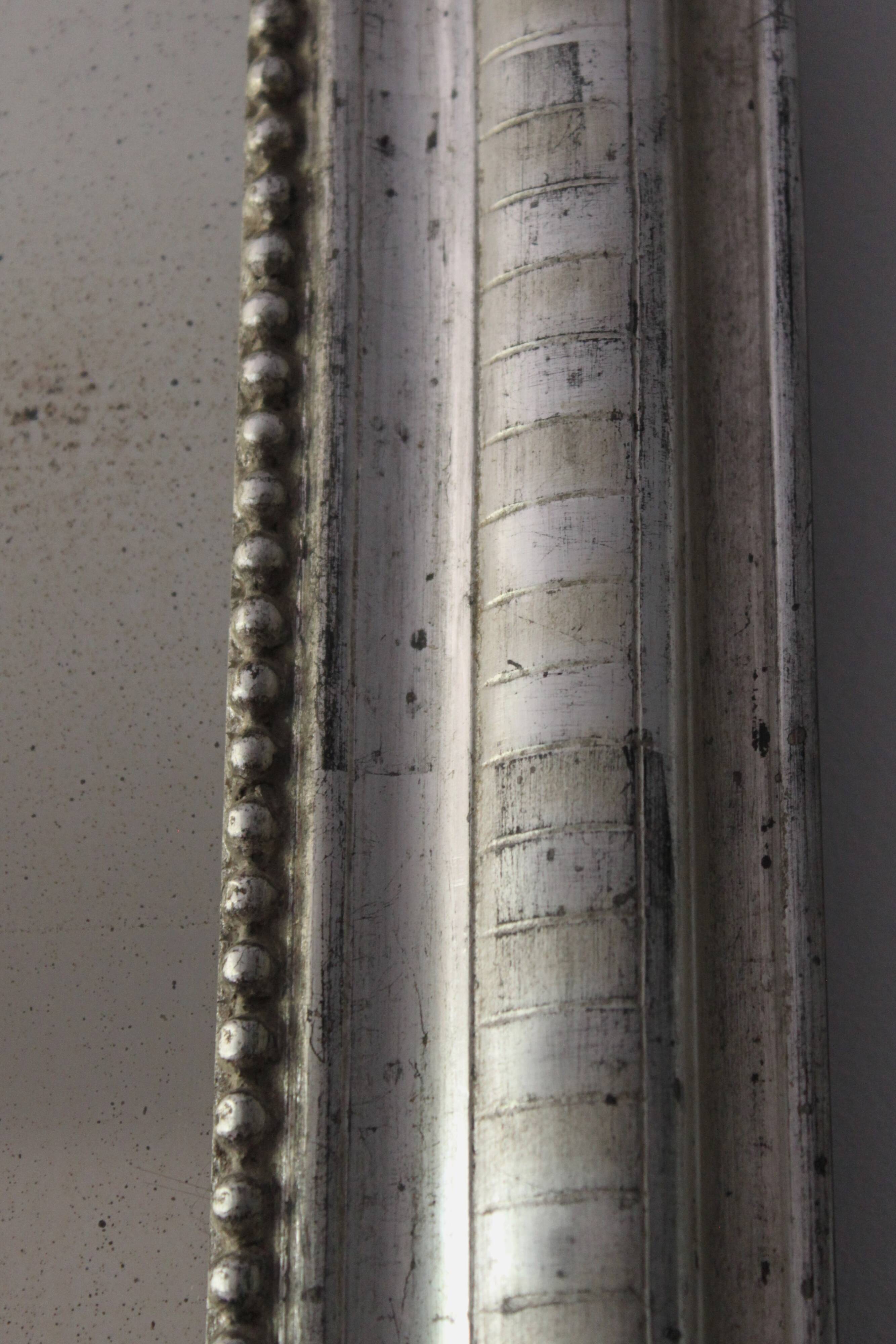 Silver Louis Philippe mirror