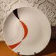 Large flat round plate design 70s Winterling Marktleuthen Bavaria