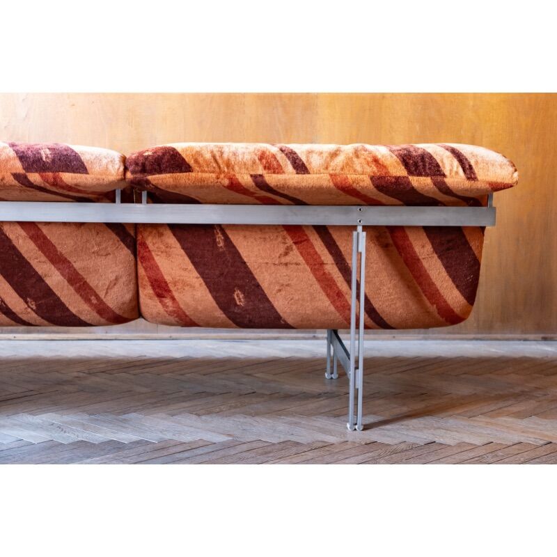 "Wave" canapé by Giovanni Offredi, Italy 1970s