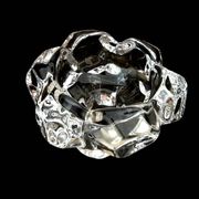 Bougeoir de table Cristal Daum France Années 1970