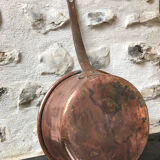 Casserole en cuivre ancienne