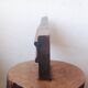 Sculpture Art Deco 1930 bois abstrait horizontale