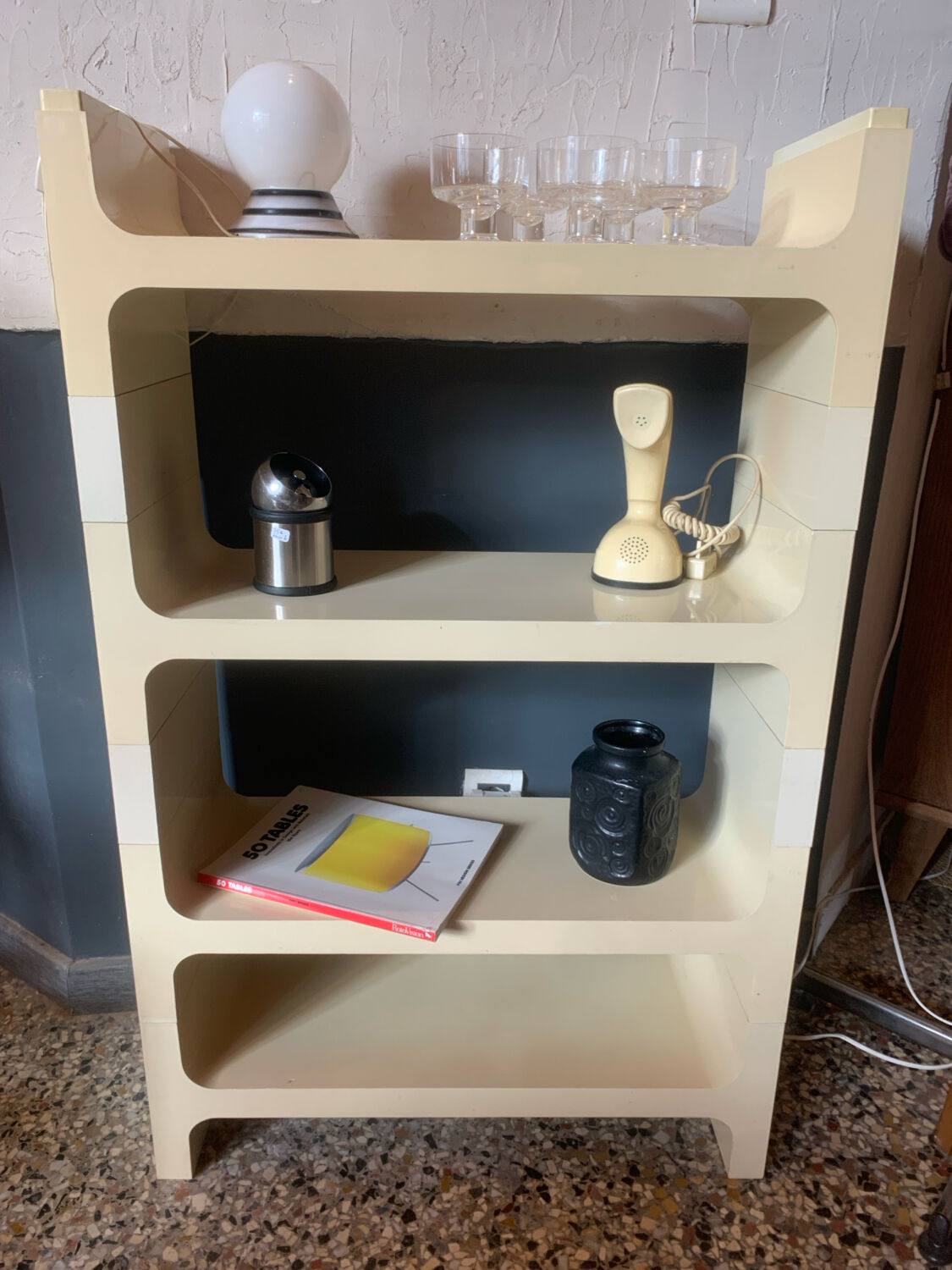 Vardani shelf from the 1970s