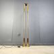 Vintage brass tube light floor lamp, 1980s