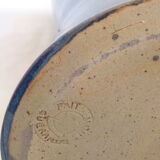 Vase XL en céramique bleue