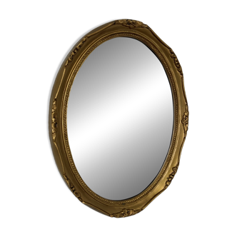 Miroir ancien ovale (44x33cm)