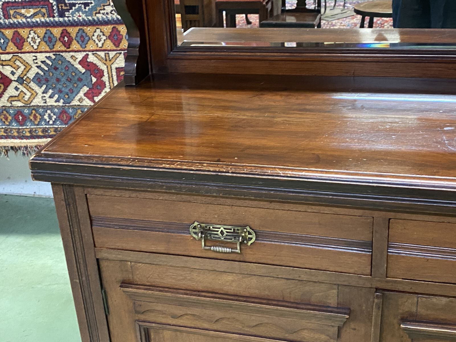 English walnut buffet from the 1930s