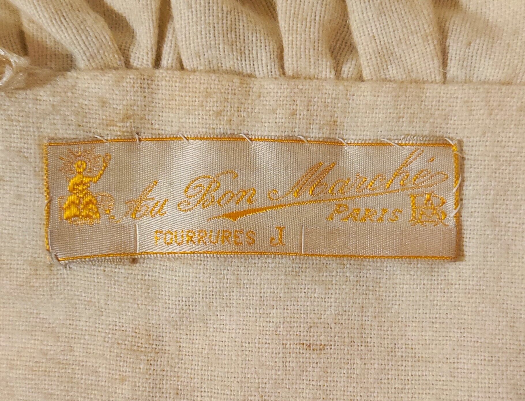 Old “cheap” fur baby blanket