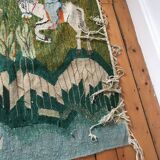 Vintage Egyptian Tapestry Ramsès Wissa Wassef circa 1960