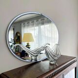 Large glass bowl Pompeii – Illuminated sculpture with free lines