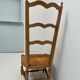 Vintage mulched nurse chair