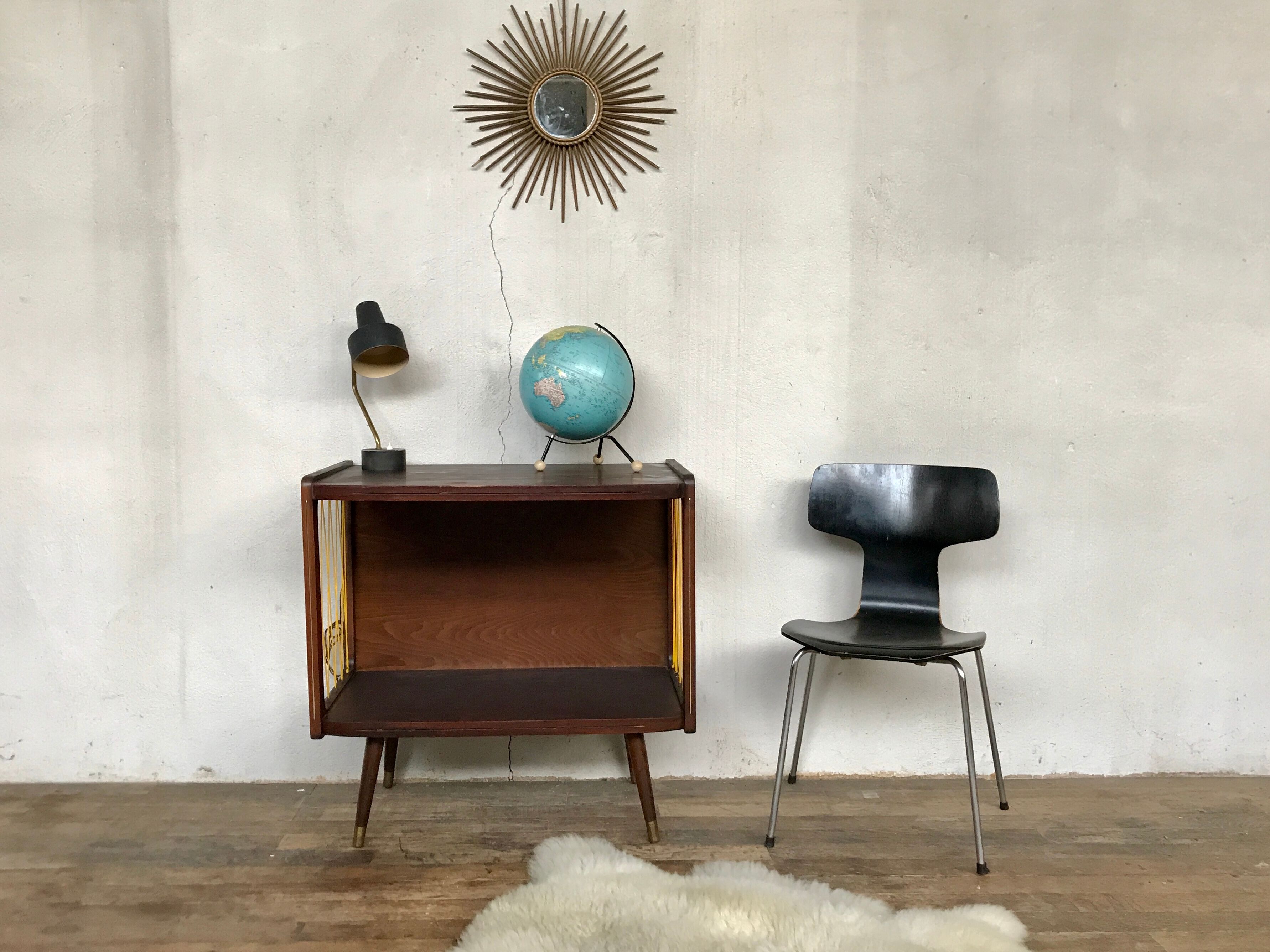 Furniture tv vintage feet compass 1950