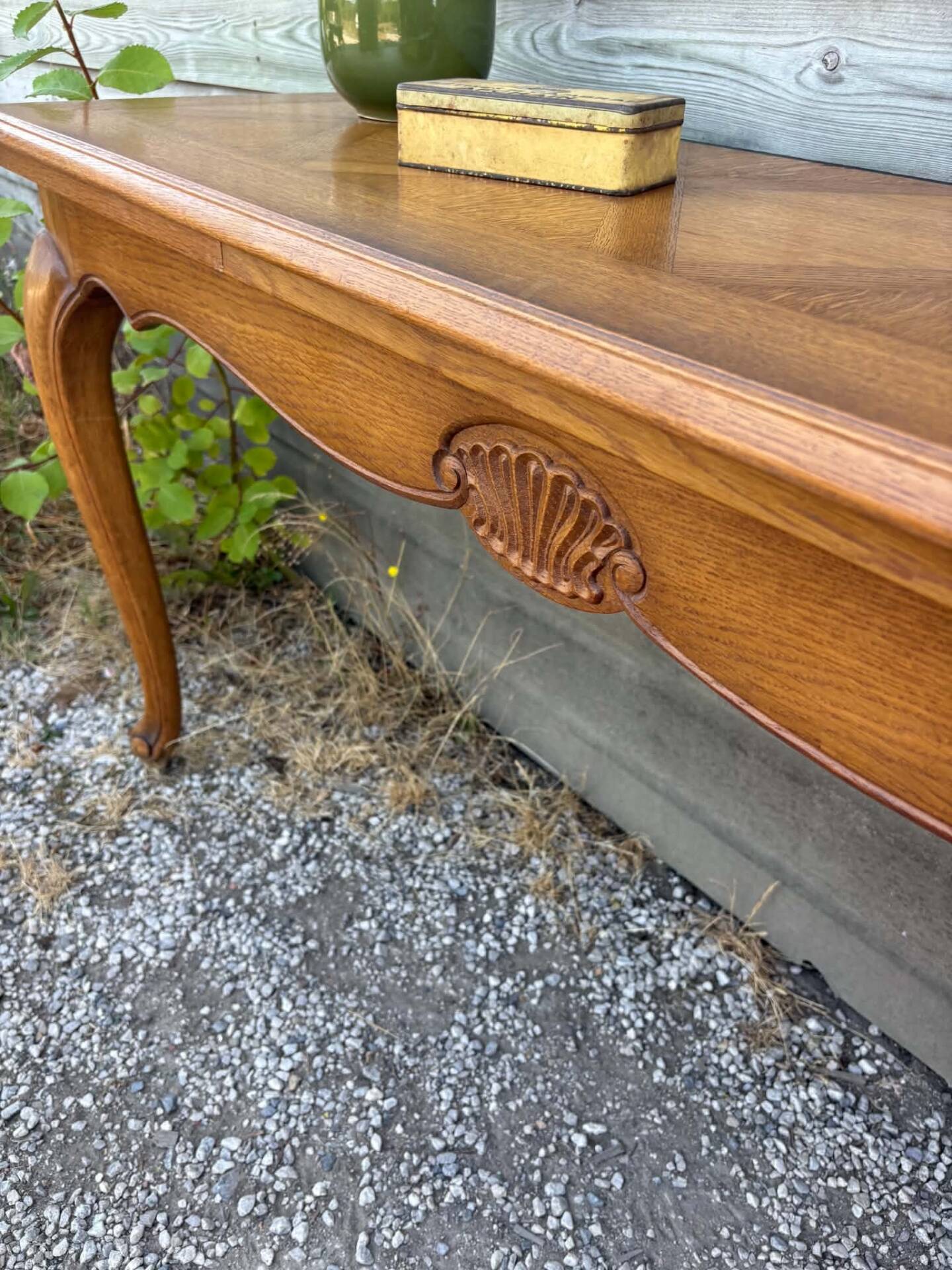 Console style Louis XV en bois