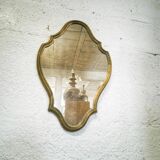 Miroir baroque doré 59x39cm