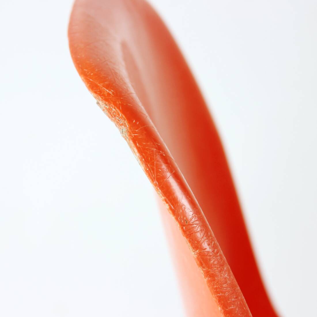 Chaise Coquille Eiffel Orange De Charles Et Ray Eames Pour Herman Miller, 1960s