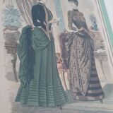 19th century fashion print