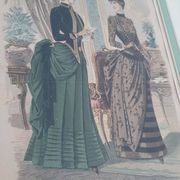 19th century fashion print