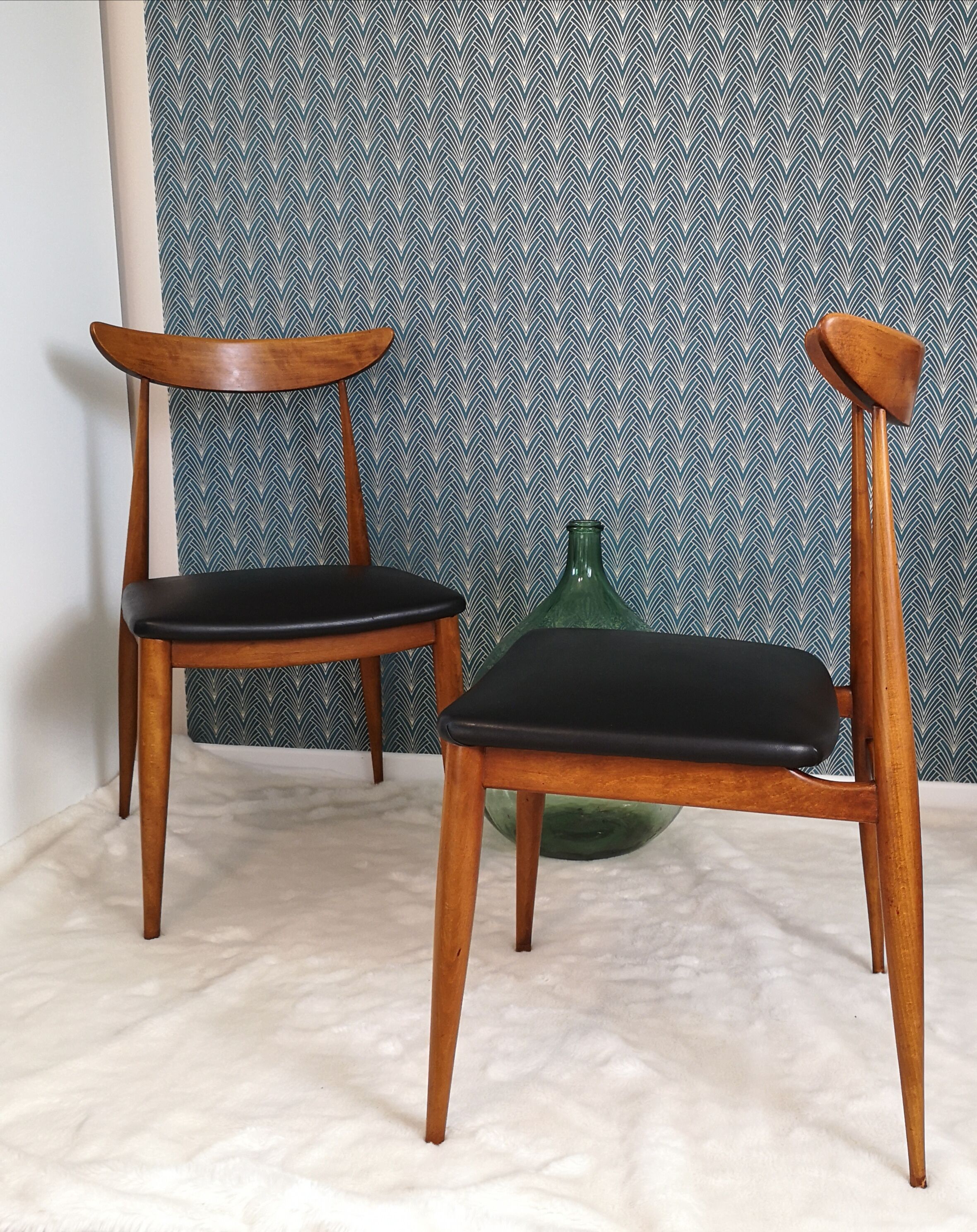 Pair of Scandinavian chairs