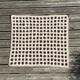 Crochet blanket in wool 1m x 1m